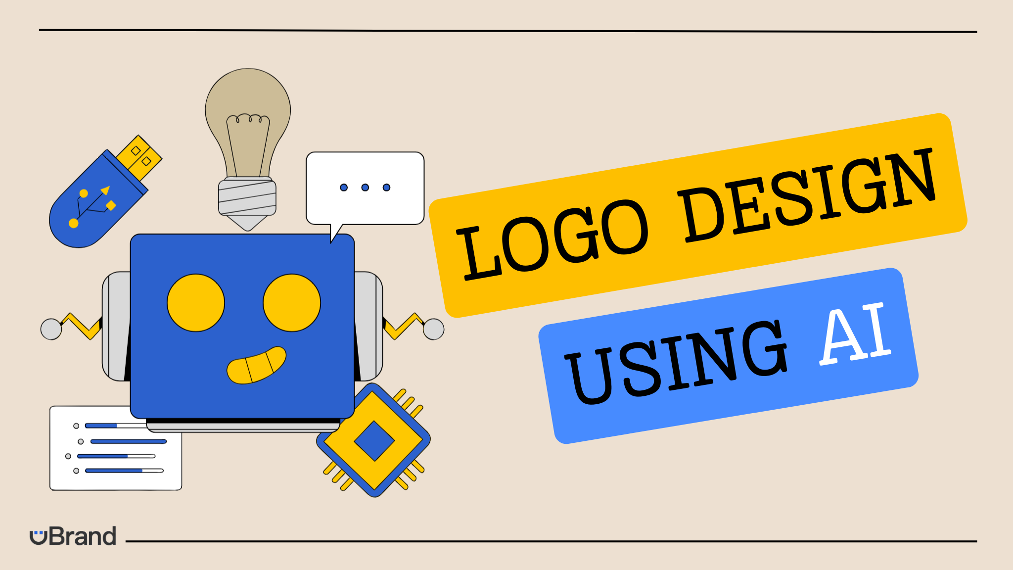 How to use ai in creating a powerful logo ubrand